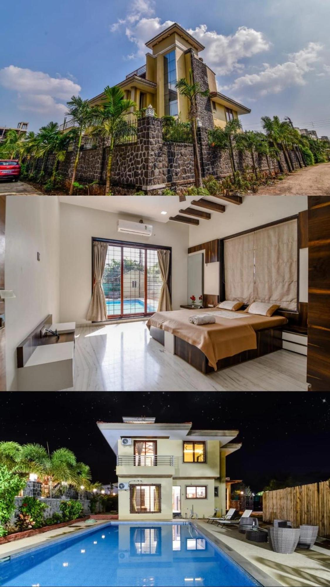 Lifeline Villas - Luxurious Taraangan 4 Mountain View Villa With Biggest Pool And Huge Open Area Lonavla Zewnętrze zdjęcie